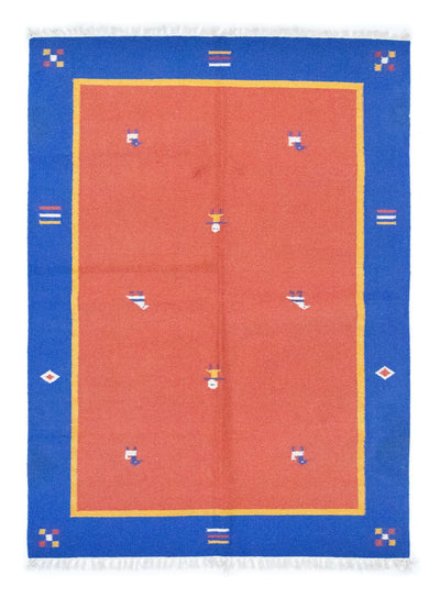 Moderne kilim Teppe 140x200cm - Ullteppe