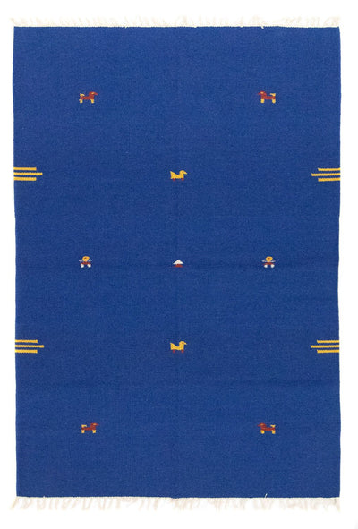 Moderne kilim Teppe 120x180cm - Ullteppe