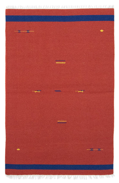 Moderne kilim Teppe 120x180cm - Ullteppe