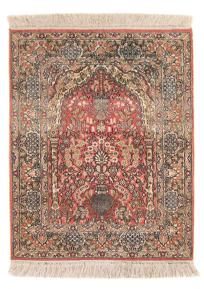 Kinesisk silke Teppe 64x86cm - Orientalsk teppe