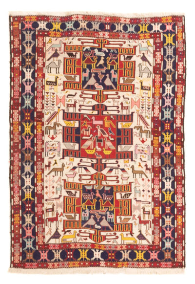 Silke kilim Teppe 109x135cm