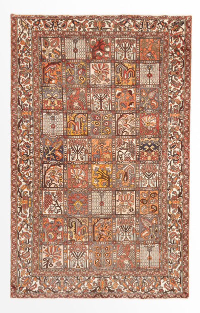 Bakhtiari Teppe 210x302cm - Persisk teppe