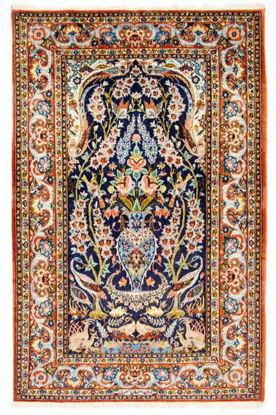 Isfahan Teppe 106x160cm - Persisk teppe