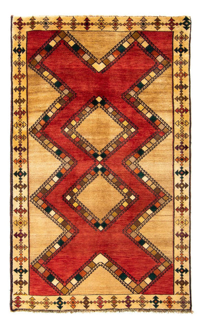 Persisk Gabbeh Teppe 114x192cm - Perserteppich Wollteppich