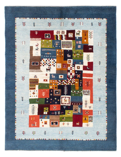 Persisk Gabbeh Teppe 156x197cm - Perserteppich Wollteppich