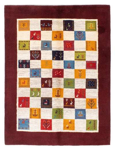 Persisk Gabbeh Teppe 155x197cm - Perserteppich Wollteppich
