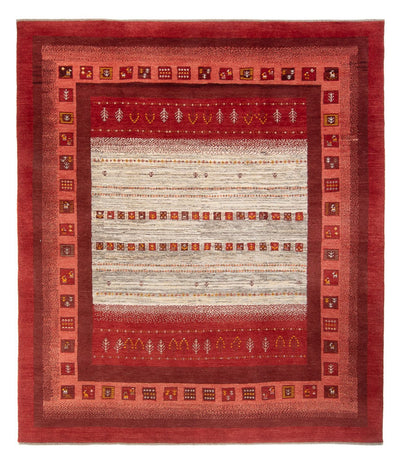 Persisk Gabbeh Teppe 205x240cm - Perserteppich Wollteppich