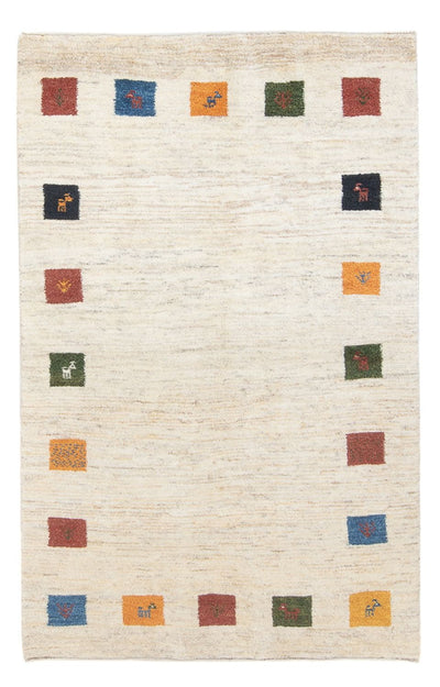 Persisk Gabbeh Teppe 112x182cm - Perserteppich Wollteppich