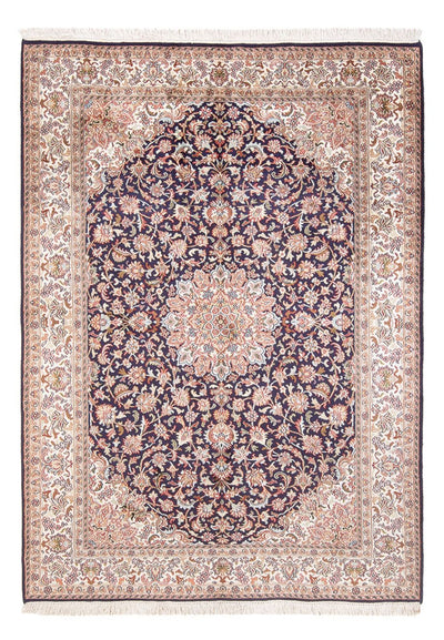 Kashmir silke Teppe 123x187cm - Orientalsk teppe - beige