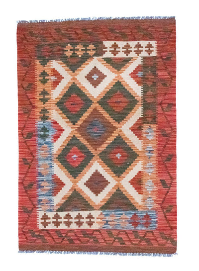 Afghansk kilim Teppe 104x152cm