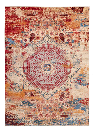 Designerteppe 204x289cm - flerfarget