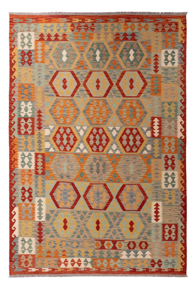 Kilim Maimana Teppe 202x294cm - Ullteppe