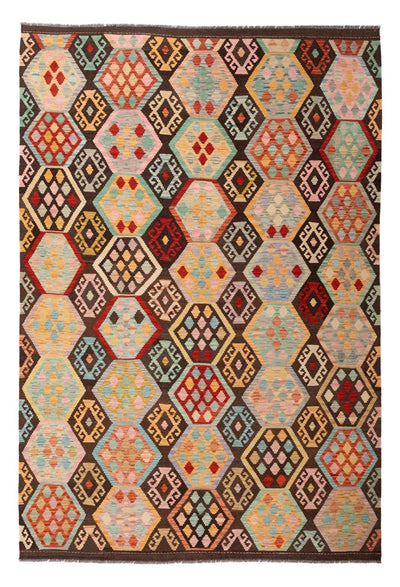 Kilim Maimana Teppe 201x294cm - Ullteppe