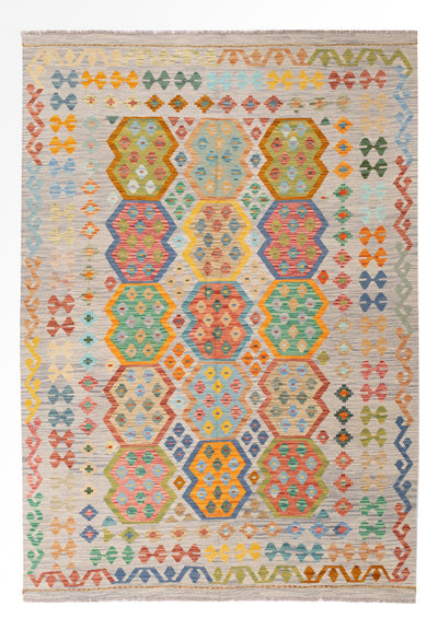Kilim Maimana Teppe 181x255cm - Ullteppe