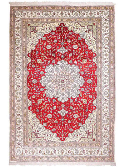 Kinesisk silke Teppe 182x276cm - Orientalsk teppe