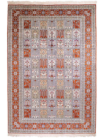 Kinesisk silke Teppe 181x268cm - Orientalsk teppe