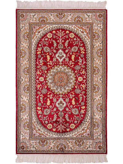 Kinesisk silke Teppe 75x120cm - Orientalsk teppe