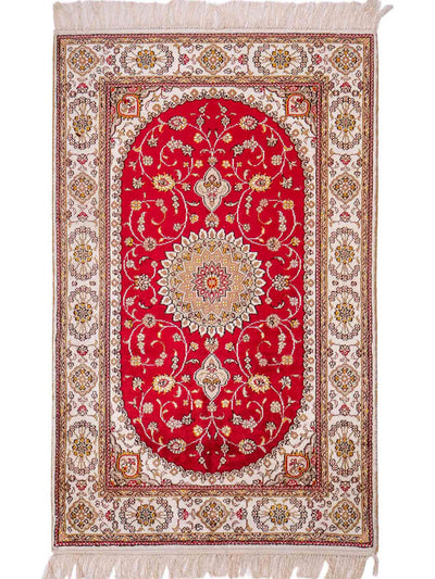Kinesisk silke Teppe 77x120cm - Orientalsk teppe
