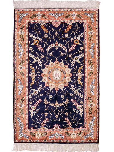 Kinesisk silke Teppe 78x123cm - Orientalsk teppe