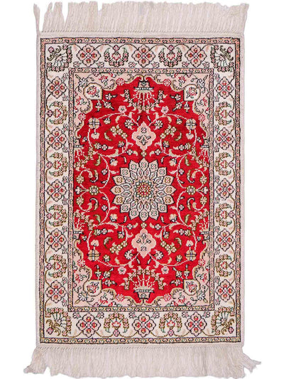 Kinesisk silke Teppe 62x89cm - Orientalsk teppe