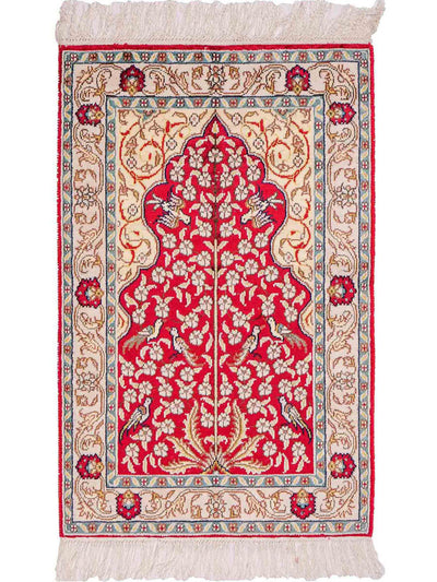 Kinesisk silke Teppe 58x87cm - Orientalsk teppe