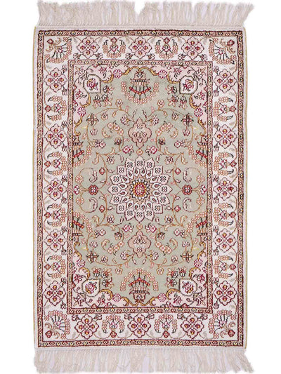 Kinesisk silke Teppe 63x92cm - Orientalsk teppe