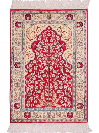 Kinesisk silke Teppe 58x86cm - Orientalsk teppe
