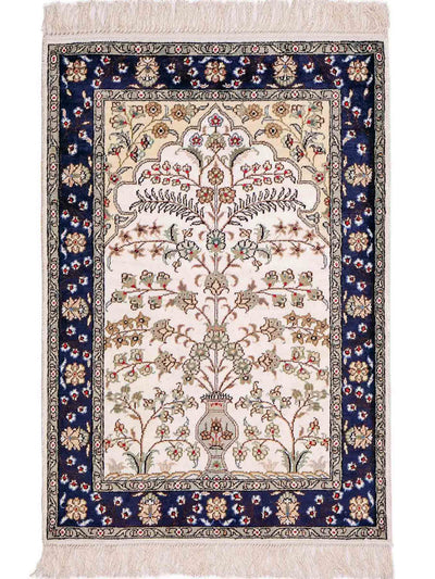 Kinesisk silke Teppe 62x90cm - Orientalsk teppe