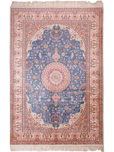 Kinesisk silke Teppe 123x192cm - Orientalsk teppe