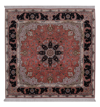 Tabriz - 50 Raj Teppe 198x199cm - Persisk teppe