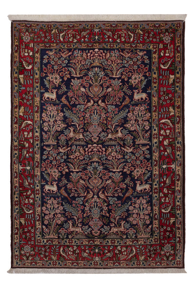 Qom Teppe 138x206cm - Persisk teppe