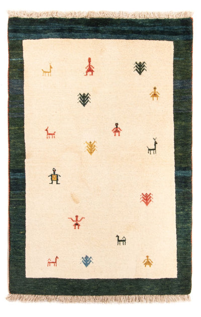 Persisk Gabbeh Teppe 100x152cm - Perserteppich Wollteppich