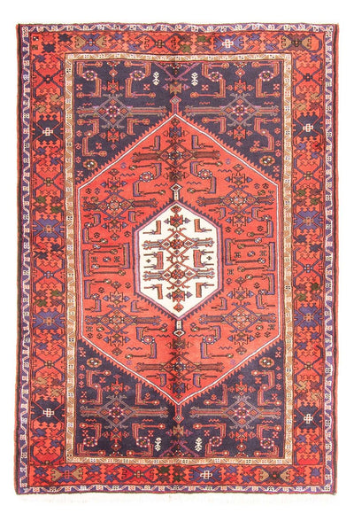Hamadan Teppe 131x194cm - Persisk teppe - rød