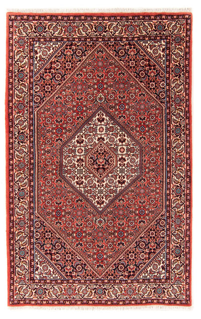 Bidjar - Takab Teppe 112x181cm - Persisk teppe - rød