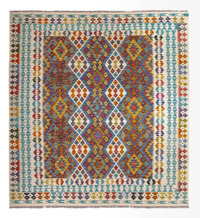 Kilim Maimana Teppe 203x207cm - Ullteppe