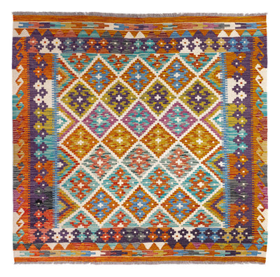 Kilim Maimana Teppe 152x158cm - Ullteppe