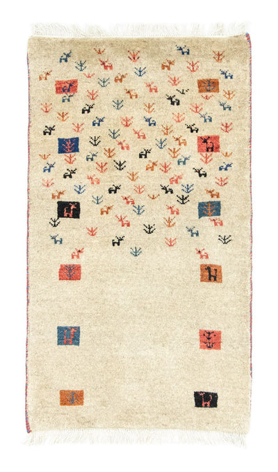 Persisk Gabbeh Teppe 73x128cm - Perserteppich Wollteppich