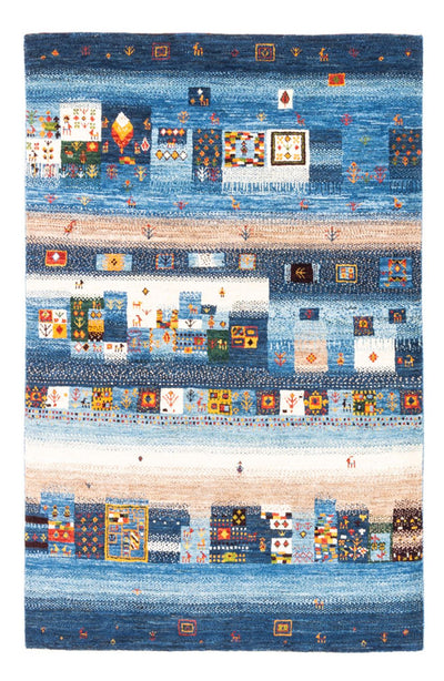 Loribaft Teppe 122x178cm - Perserteppich Wollteppich