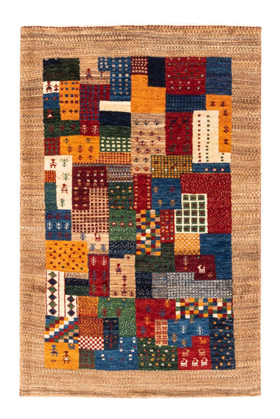 Loribaft Teppe 82x123cm - Perserteppich Wollteppich