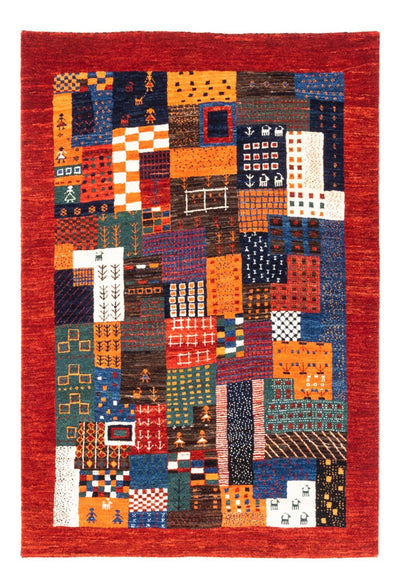 Loribaft Teppe 101x143cm - Perserteppich Wollteppich