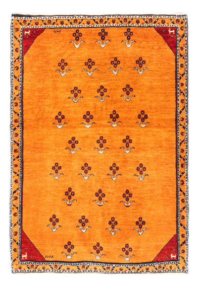 Persisk Gabbeh Teppe 128x170cm - Perserteppich Wollteppich