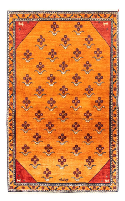 Persisk Gabbeh Teppe 102x150cm - Perserteppich Wollteppich