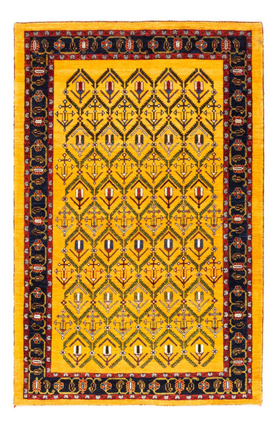 Persisk Gabbeh Teppe 126x188cm - Perserteppich Wollteppich