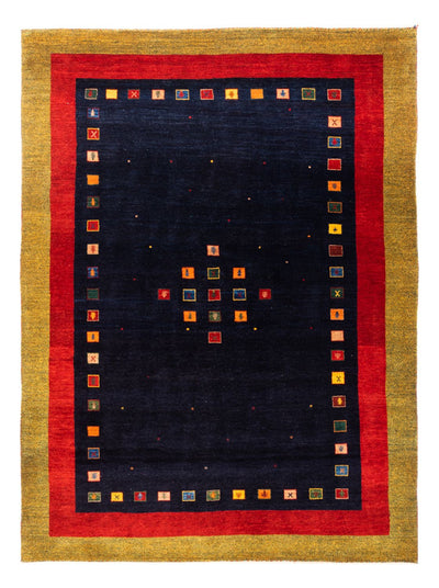 Persisk Gabbeh Teppe 158x216cm - Perserteppich Wollteppich