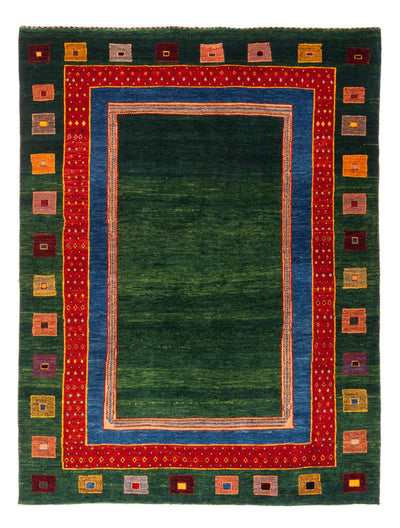 Persisk Gabbeh Teppe 150x195cm - Perserteppich Wollteppich