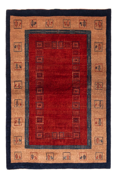 Persisk Gabbeh Teppe 109x158cm - Perserteppich Wollteppich