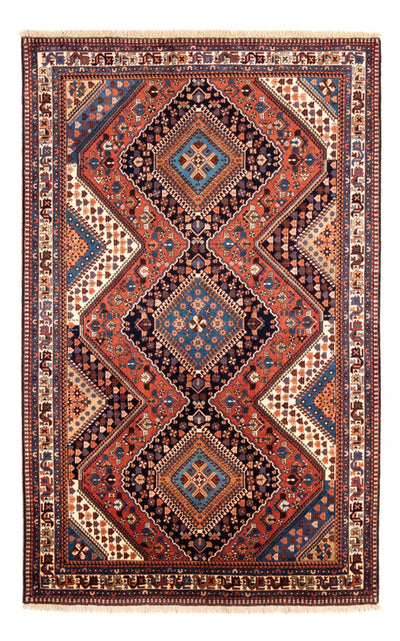 Yalameh Teppe 160x258cm - Persisk teppe - rød