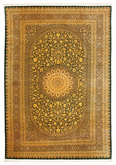 Qom silke Teppe 196x294cm - Persisk teppe