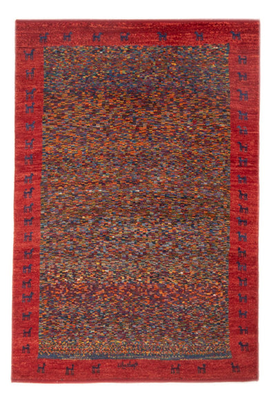 Persisk Gabbeh Teppe 100x147cm - Perserteppich Wollteppich