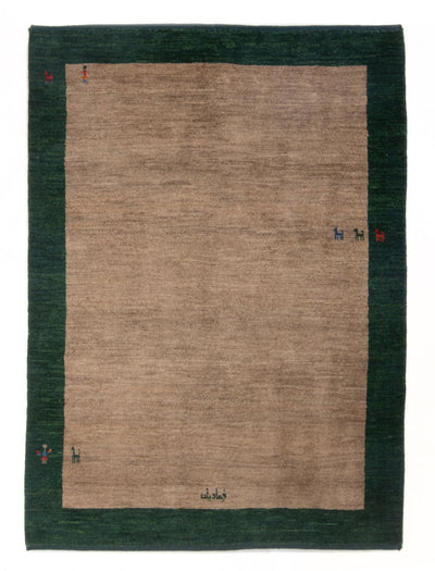 Persisk Gabbeh Teppe 125x167cm - Perserteppich Wollteppich